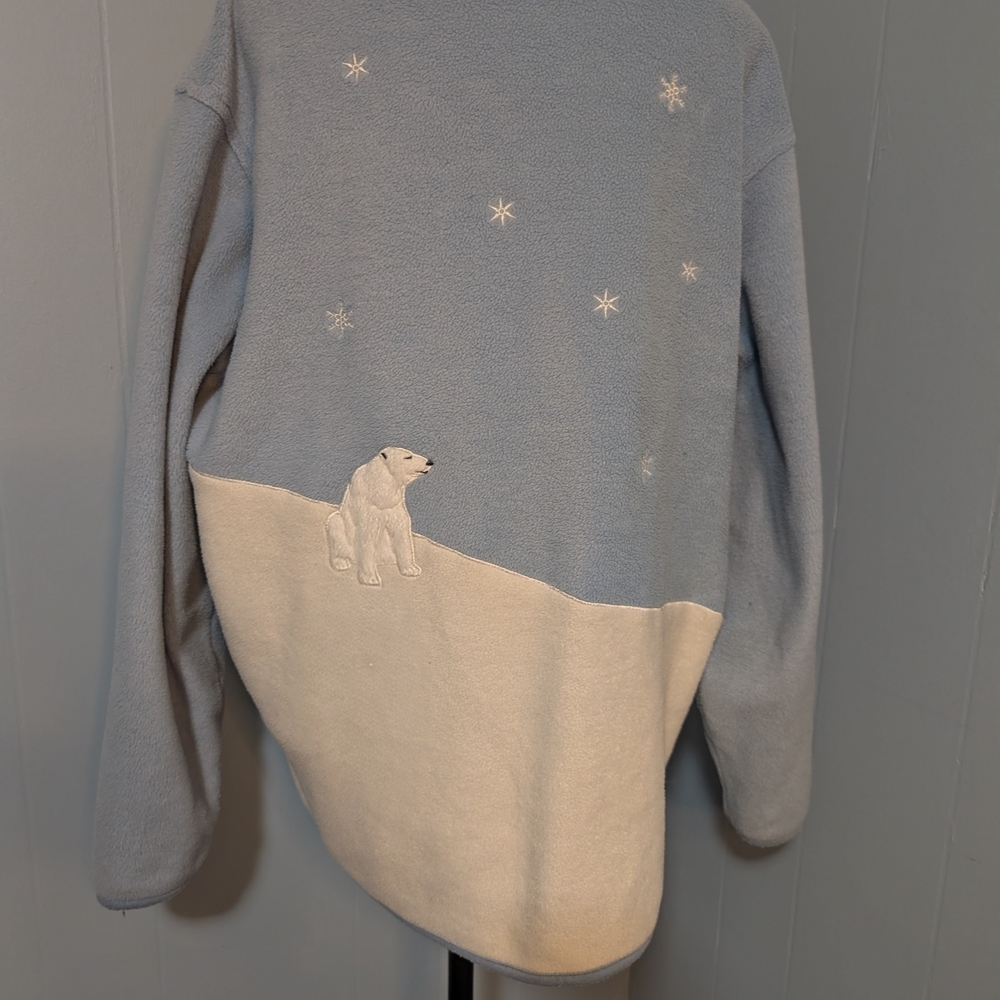 Northern Reflections Light Blue Polar Bear Jacket - Picture 5 of 12